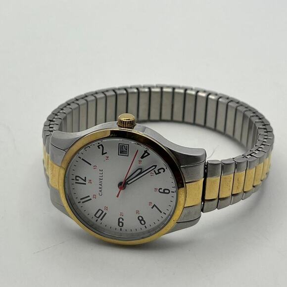 Gold Caravelle Watch - Picture 2 of 2